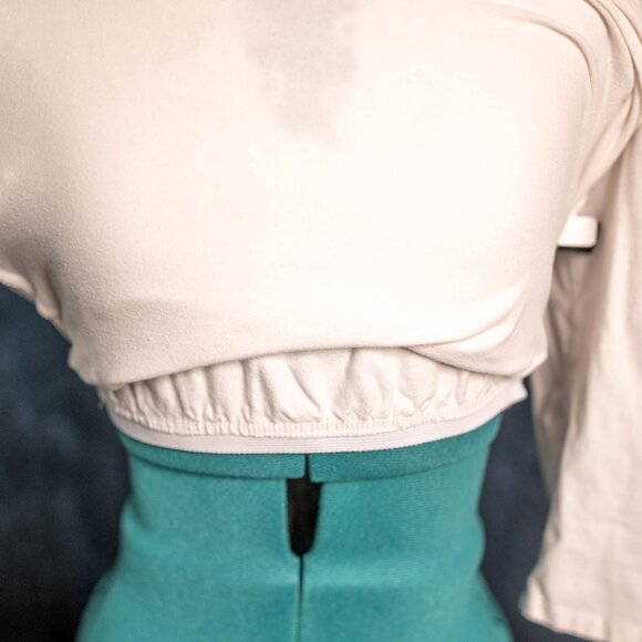 Boston Proper White Cut-Out Lace Top | Size Small - Picture 8 of 8